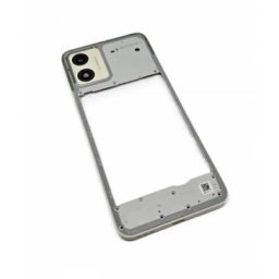 Carcasa Mijloc Motorola Moto E13 Argintiu Service Pack