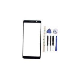 Geam sticla cu OCA Nokia 7 Plus Negru Service Pack