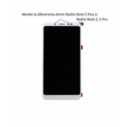 Display cu touchscreen Complet Xiaomi Redmi Note 5, Note 5 Pro Alb