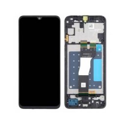 Display cu touchscreen si rama Samsung Galaxy A05S A057F Negru OEM