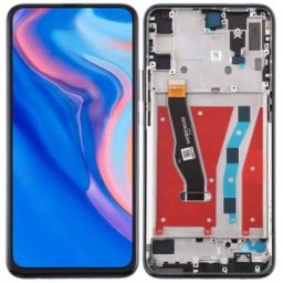 Display cu touchscreen si rama Huawei P Smart Z Negru OEM
