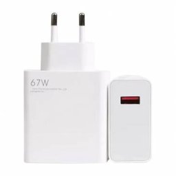 Incarcator Xiaomi Redmi Note 10 Super Fast Charge 67W Alb Service Pack