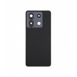 Capac Baterie cu Geam Camera Negru Pentru Xiaomi Redmi Note 13 Pro 5G