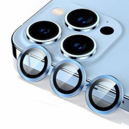 Geam Camera Foto Apple iPhone 14 Pro Max Albastru Service Pack