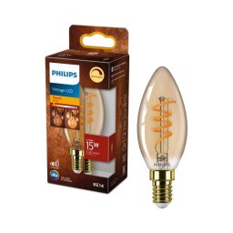 Philips Bec LED dimabil VINTAGE E14/2,5W/230V 1800K