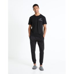 Pijamale pentru barbati Celio - negru