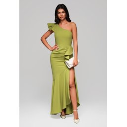 Rochie elegantă de seară cu un singur umăr