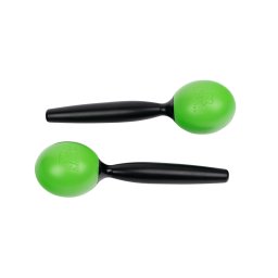 Nino Percussion Molded ABS Maracas Grass Green