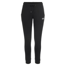 LONSDALE Pantaloni 'Weycroft' negru / alb