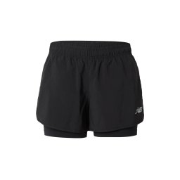 new balance Pantaloni sport 'Essentials' gri argintiu / negru