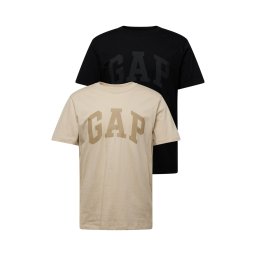 GAP Tricou bej / bej închis / gri închis / negru