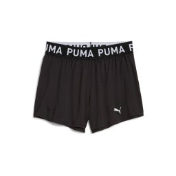 PUMA Pantaloni sport 'Strong 3' gri deschis / negru