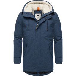 Ragwear Palton de iarnă albastru