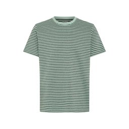 BLEND Tricou 'BHKADEK' verde mentă / negru