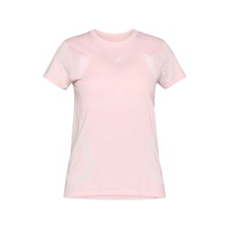 ASICS Tricou funcțional 'Road' roz / alb