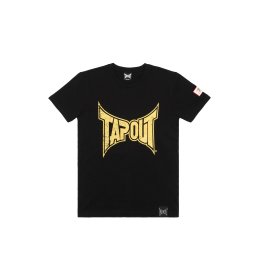 Tapout Tricou 'Rinconada' galben / negru