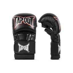 Tapout Mănuși sport 'Brawl' roșu / negru / alb