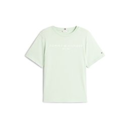 Tommy Hilfiger Curve Tricou verde pastel / alb