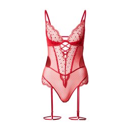 Hunkemöller Body 'Cordelie' roșu