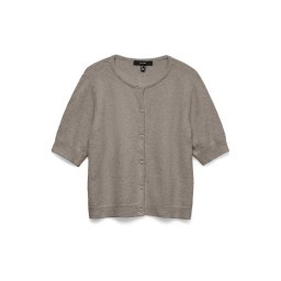 VERO MODA Geacă tricotată 'VMDoffy' gri taupe