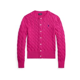 Polo Ralph Lauren Geacă tricotată roz închis