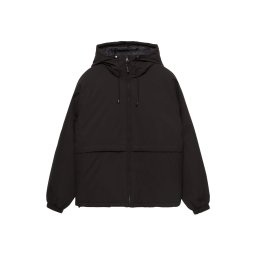 Pull&Bear Geacă de primăvară-toamnă negru