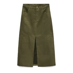 VERO MODA Fustă 'VMKATHY' oliv