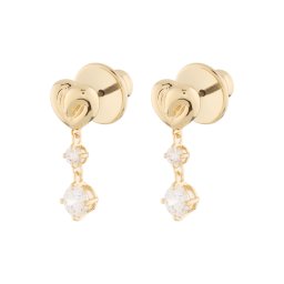 Swarovski Cercei auriu
