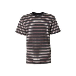 ELEMENT Tricou 'CRAIL' galben pastel / roșu cireș / negru / alb