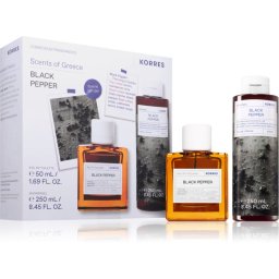 Korres Black Pepper set cadou pentru bărbați