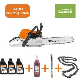 Pachet Motoferastrau MS 362 40cm 1.6mm 3/8" 36 RS + Lant + Suport Pila + Ulei amestec 1L + 3 x Ulei lant 1L