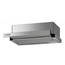 Hota incorporabila telescopica Heinner HTCH-F400IX, latime 60 cm, 358 m³/h, 1 motor, 2 viteze, inox