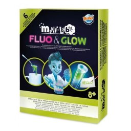 BUKI: Mini Lab Set laborator Fluo and Glow - cu instrucțiuni în lb. maghiară