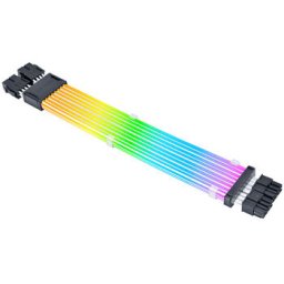 Cablu prelungitor RGB adresabil Lian Li Strimer Wireless 2x8 pini CPU, PW8-1W-CPU