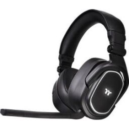 Casti Gaming ARGENT H5 RGB Wireless USB-C jack Negru