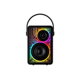 Boxa portabila Wireless SK861BT, Led, Negru