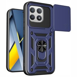 Husa Husa pentru Xiaomi Poco F8 Pro - Techsuit CamShield Series - Blue