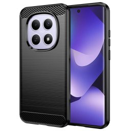Husa Husa pentru Xiaomi Redmi Note 15 5G / Note 15 4G / Poco M8 5G - Techsuit Carbon Silicone - Black