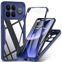 Husa Husa pentru Xiaomi Poco F8 Ultra + Folie - Techsuit ColorVerse 360 Series - Blue