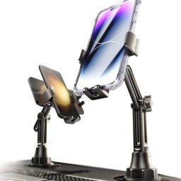 Suport auto telefon Lisen YL0223070048, ajustabil, universal, negru