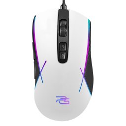 Mouse Defiant, 1200-7200DPI, Windows, MacOS, Linux, 1.5m - White