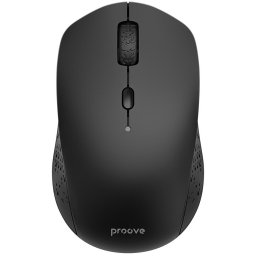 Mouse Standard, 2.4GHz, Bluetooth, 800-1600DPI, AA Baterie Black