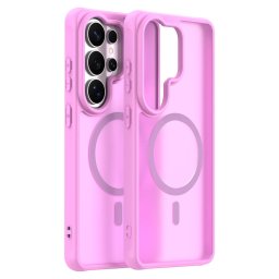 Husa Husa pentru Samsung Galaxy S26 Ultra - Techsuit HaloFrost II MagSafe - Pink