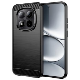 Husa Husa pentru Xiaomi Redmi Note 15 Pro 4G - Techsuit Carbon Silicone - Black