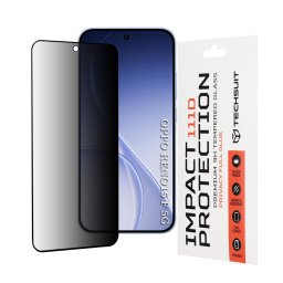 Folie pentru Oppo Reno15 F / Reno15 FS 5G - Techsuit 111D Privacy Full Glue - Black