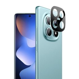 Folie Camera pentru Xiaomi Redmi Note 15 5G / Poco M8 5G - Techsuit Full Camera Glass - Black