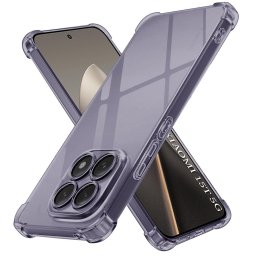 Husa Husa pentru Xiaomi 15T - Techsuit Shockproof Clear Silicone - Smoke Black