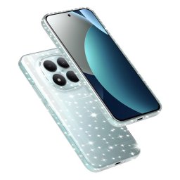 Husa Techsuit SparkleSkin - Husă telefon - compatibil cu Xiaomi Redmi Note 15 Pro 5G - culoare Transparent