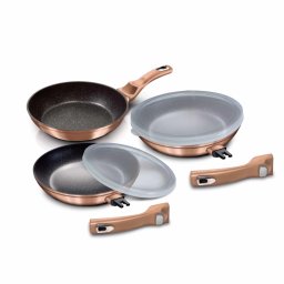 BERLINGER HAUS BH/7054 Tigaie set detașabil cu mâner 5 cu părţi