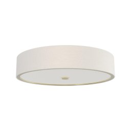 Open Design ZALINDRO OR85976 – plafonieră 4xE27/15W/230V, Ø 54,5 cm, alb/alamă